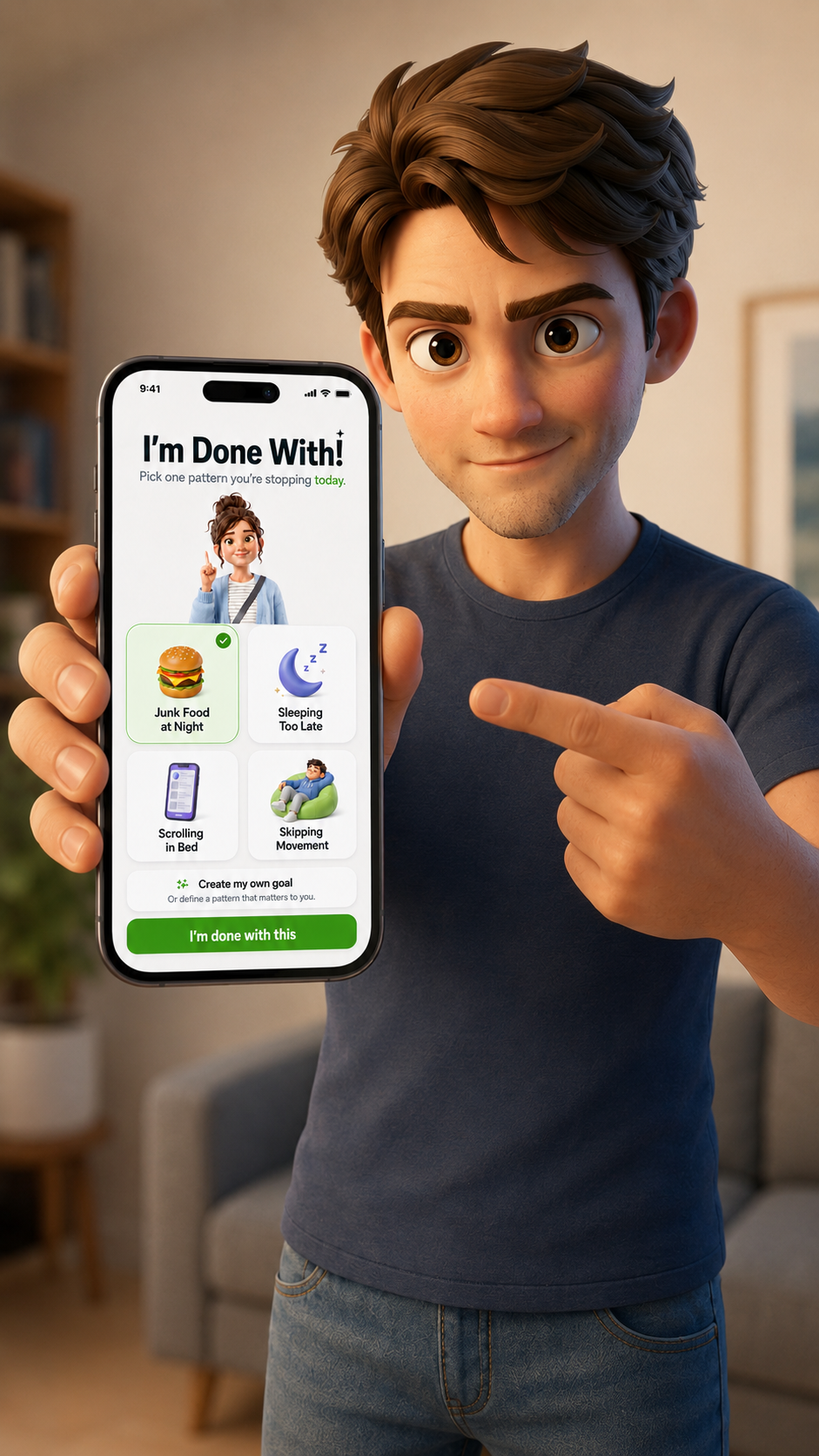 Phone app preview